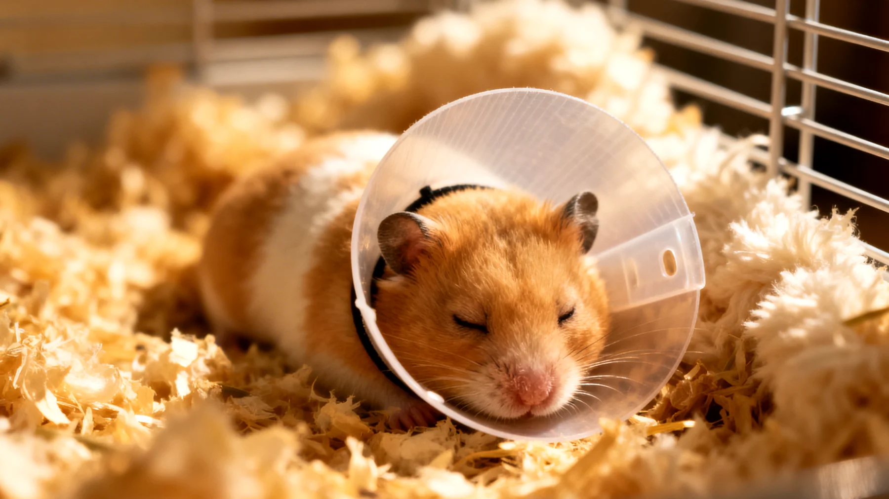 Hamster benötigen nach einer Kastration besondere Betreuung und Überwachung, jedoch leben sie typischerweise einzeln und eine Kastration ist bei ihnen selten medizinisch notwendig oder üblich"